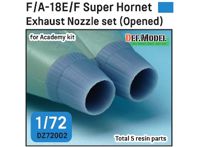 F/A-18e/F/G Super Hornet Exhaust Nozzle Set - Opened - image 1