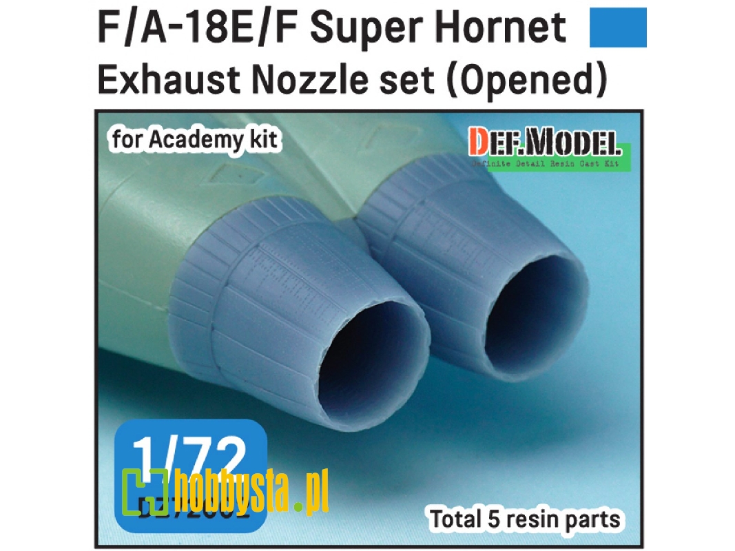 F/A-18e/F/G Super Hornet Exhaust Nozzle Set - Opened - image 1