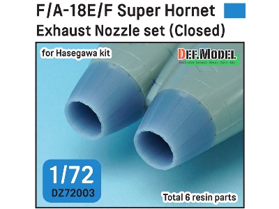 F/A-18e/F/G Super Hornet Exhaust Nozzle Set - Closed - image 1