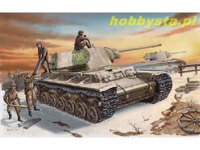 Russia KV-1 model 1942 Heavy Cast Turret Tank - image 1