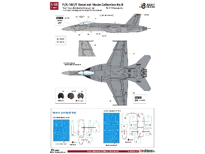 F/A-18e/F Super Hornet Decal Set - Movie Collection No.8 - image 11