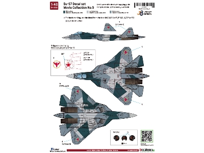Su-57 Decal Set - Movie Collection No.9 - image 4