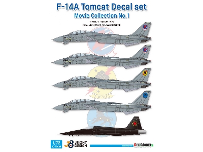 F-14 Decal Set Movie Collection No.1 - image 1