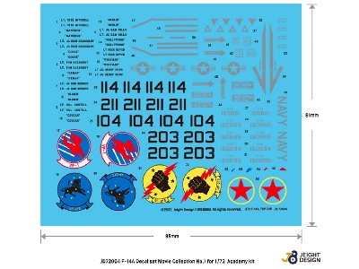 F-14 Decal Set Movie Collection No.1 - image 2