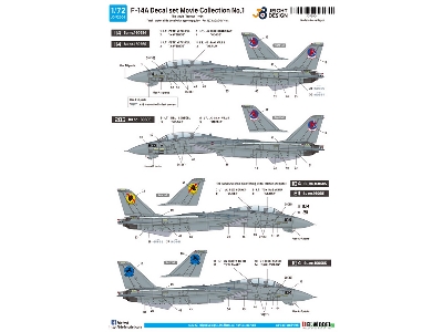 F-14 Decal Set Movie Collection No.1 - image 3