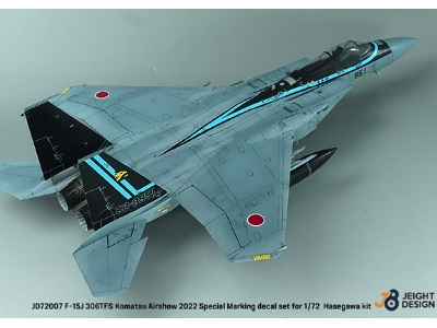 F-15j 306tfs Komatsu Airshow 2022 - Maverick Special Decal Set - image 6