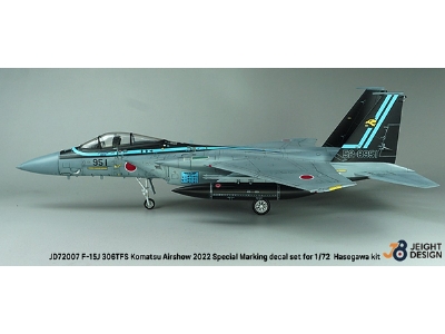F-15j 306tfs Komatsu Airshow 2022 - Maverick Special Decal Set - image 7
