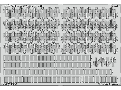 USS Nimitz CVN-68 part 2 1/350 - TRUMPETER - image 1