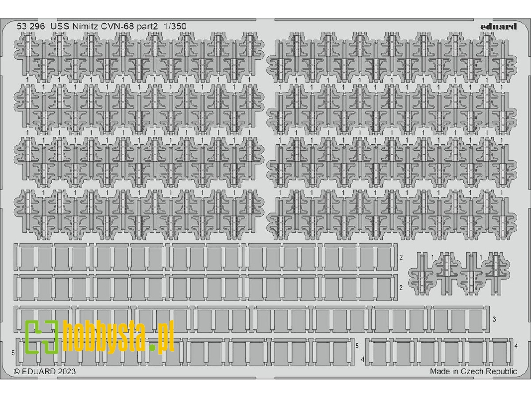 USS Nimitz CVN-68 part 2 1/350 - TRUMPETER - image 1