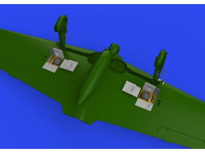 A6M3 gun bays long barrel PRINT 1/48 - EDUARD - image 2
