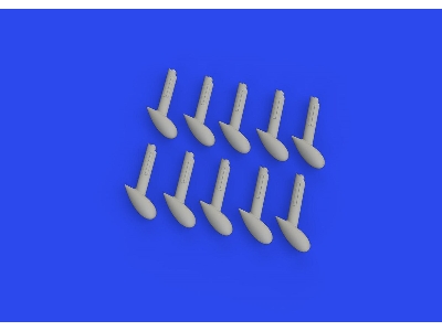 Bf 109 balance weights PRINT 1/48 - EDUARD - image 2