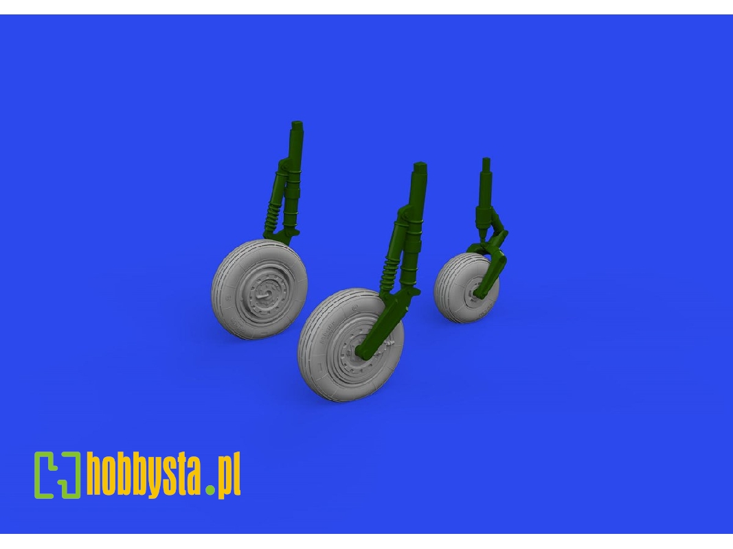 MiG-17 wheels 1/48 - AMMO - image 1