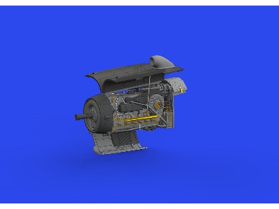 Bf 109K-4 engine 1/48 - EDUARD - image 3