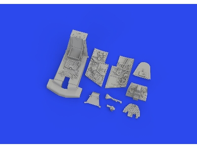 Bf 109F cockpit PRINT 1/72 - EDUARD - image 7