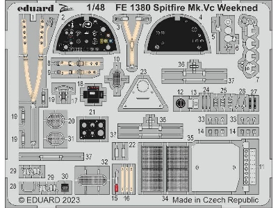 Spitfire Mk. Vc Weekend 1/48 - EDUARD - image 1