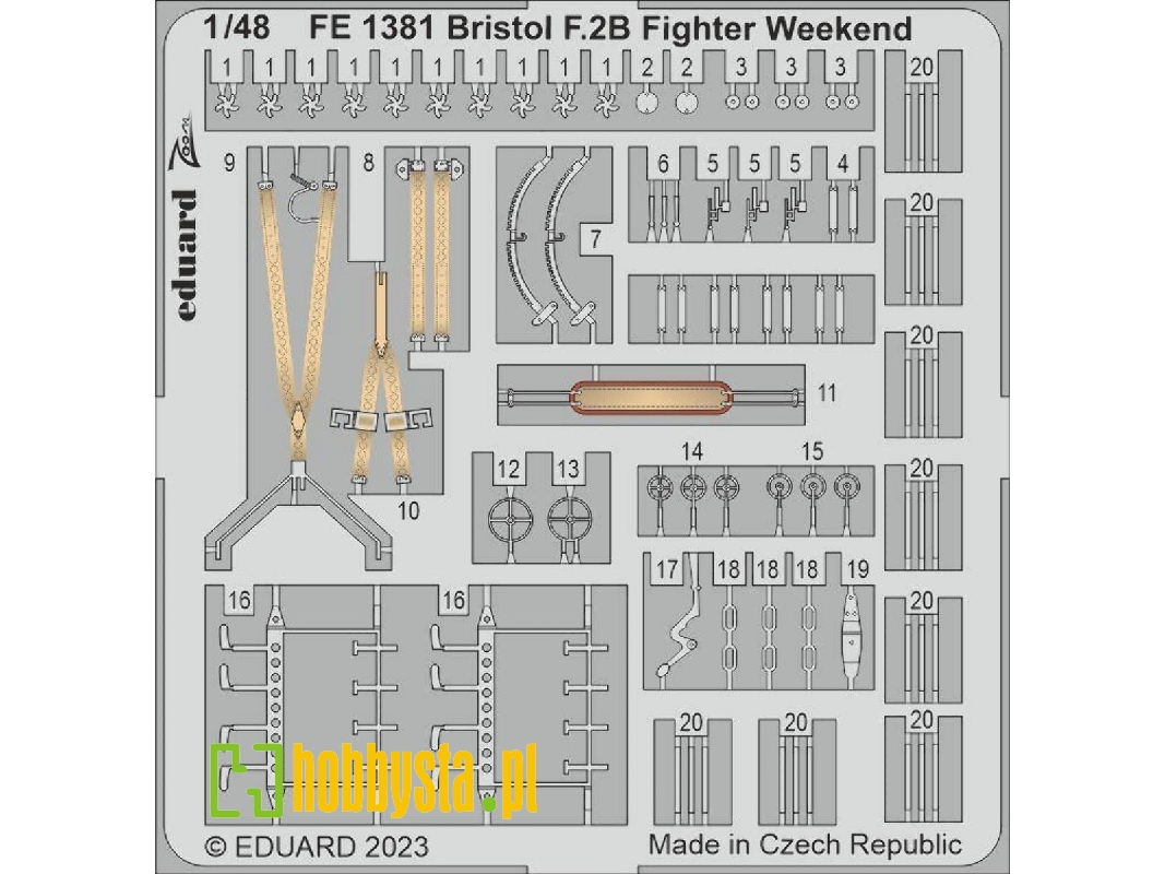 Bristol F.2B Fighter Weekend 1/48 - EDUARD - image 1