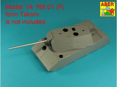 German 15 cm gun barrel for Vk 168.01(P) SUPER HEAVY TANK - image 3