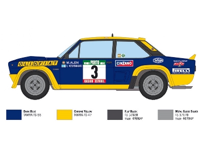 FIAT 131 Abarth Rally OLIO FIAT - image 4