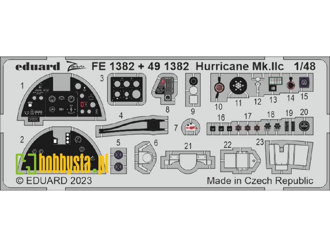Hurricane Mk. IIc 1/48 - ARMA HOBBY - image 1 Hurricane Mk. IIc 1/48 - ARMA HOBBY - image 1