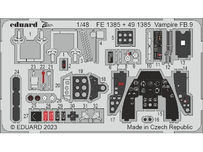 Vampire FB.9 1/48 - AIRFIX - image 1