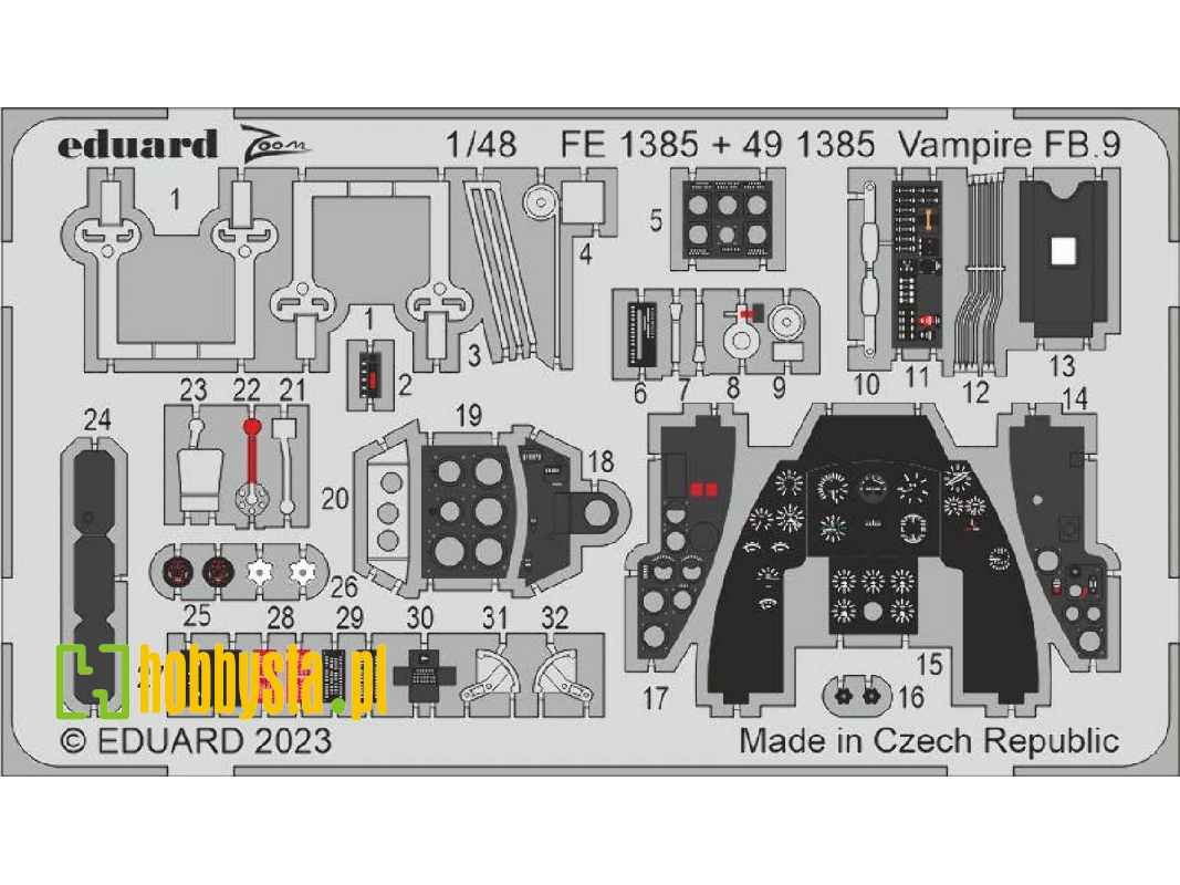 Vampire FB.9 1/48 - AIRFIX - image 1