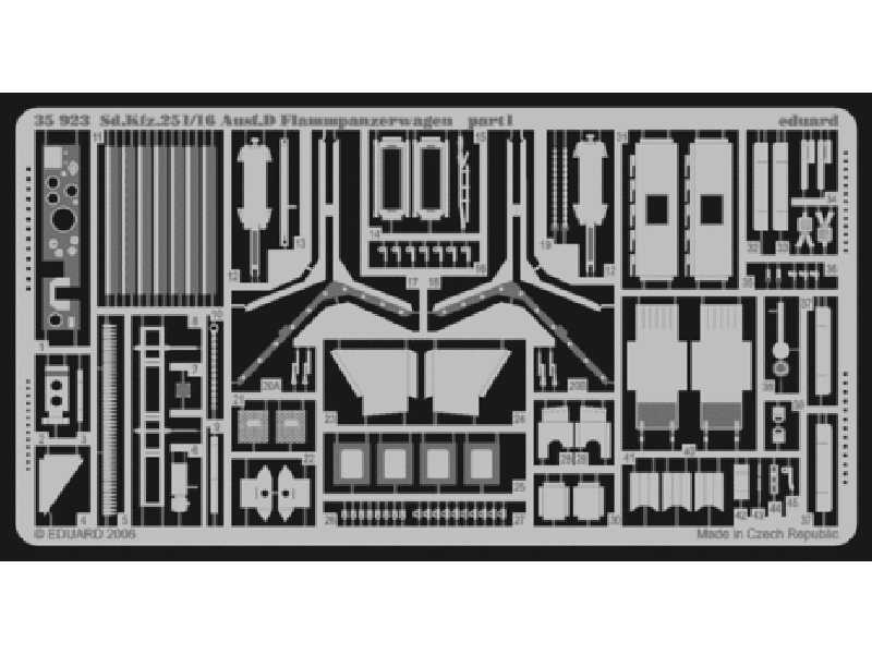 Sd. Kfz.251/16 Ausf. D Flammpanzerwagen 1/35 - Dragon - image 1