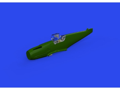 Bf 109F cockpit w/  early seat PRINT 1/72 - EDUARD - image 2