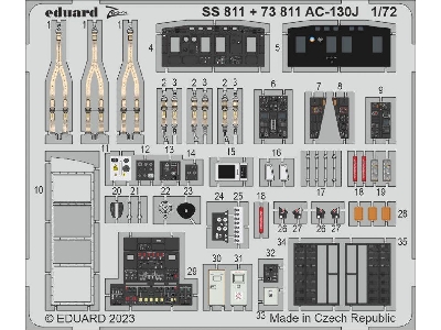 AC-130J interior 1/72 - ZVEZDA - image 1