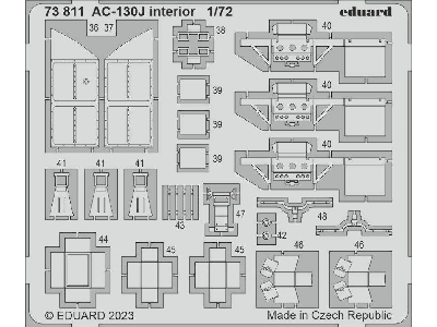 AC-130J interior 1/72 - ZVEZDA - image 2