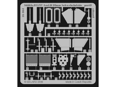 Sd. Kfz.251/17 Ausf. D w/20mm Schwebelafette 1/35 - Dragon - image 3