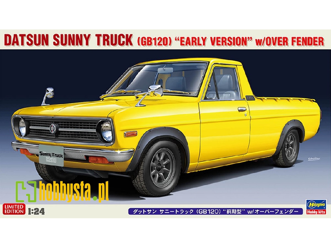 Datsun Sunny Truck (Gb120) 'early Version' With Over Fender - image 1 Datsun Sunny Truck (Gb120) 'early Version' With Over Fender - image 1
