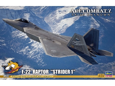 Ace Combat 7 Skies Unknown F-22 Raptor 'strider 1' - image 1