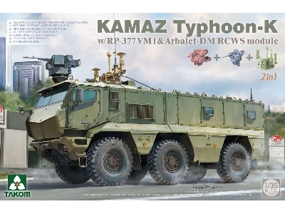 KAMAZ Typhoon-K w/ RP-377VM1 And Arbalet-DM RCWS Module 2 In 1 - image 1