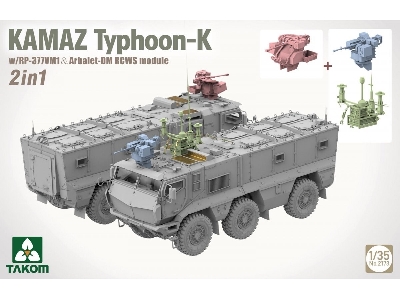 KAMAZ Typhoon-K w/ RP-377VM1 And Arbalet-DM RCWS Module 2 In 1 - image 2