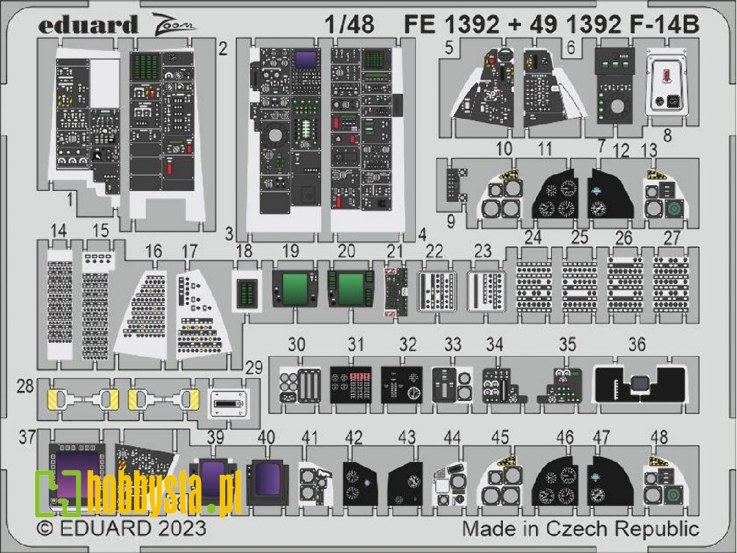 F-14B 1/48 - GREAT WALL HOBBY - image 1