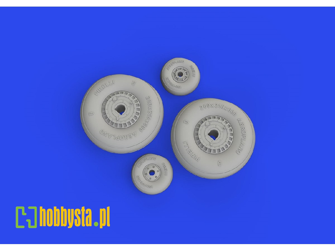 MC.202 wheels 1/32 - ITALERI - image 1