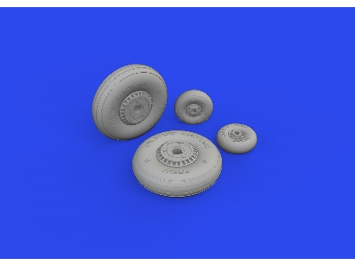 MC.202 wheels 1/32 - ITALERI - image 2