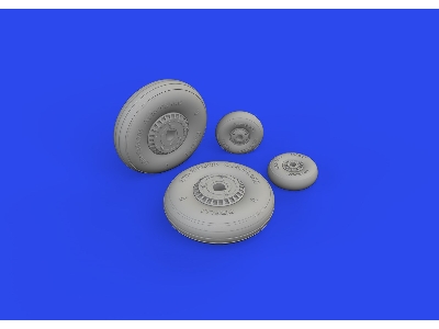 MC.202 wheels 1/32 - ITALERI - image 6