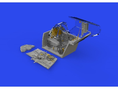 Bf 109K-4 cockpit PRINT 1/48 - EDUARD - image 1