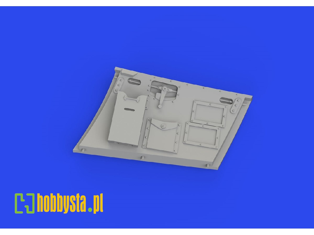 Hurricane Mk. II cockpit door PRINT 1/48 - ARMA HOBBY - image 1 Hurricane Mk. II cockpit door PRINT 1/48 - ARMA HOBBY - image 1