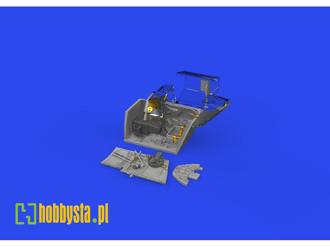 Bf 109G-4 cockpit PRINT 1/48 - EDUARD - image 1