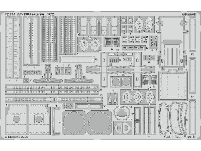 AC-130J exterior 1/72 - ZVEZDA - image 1