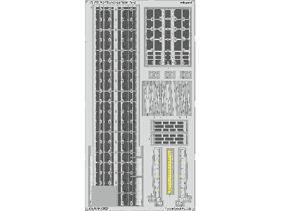 AC-130J cargo floor 1/72 - ZVEZDA - image 1