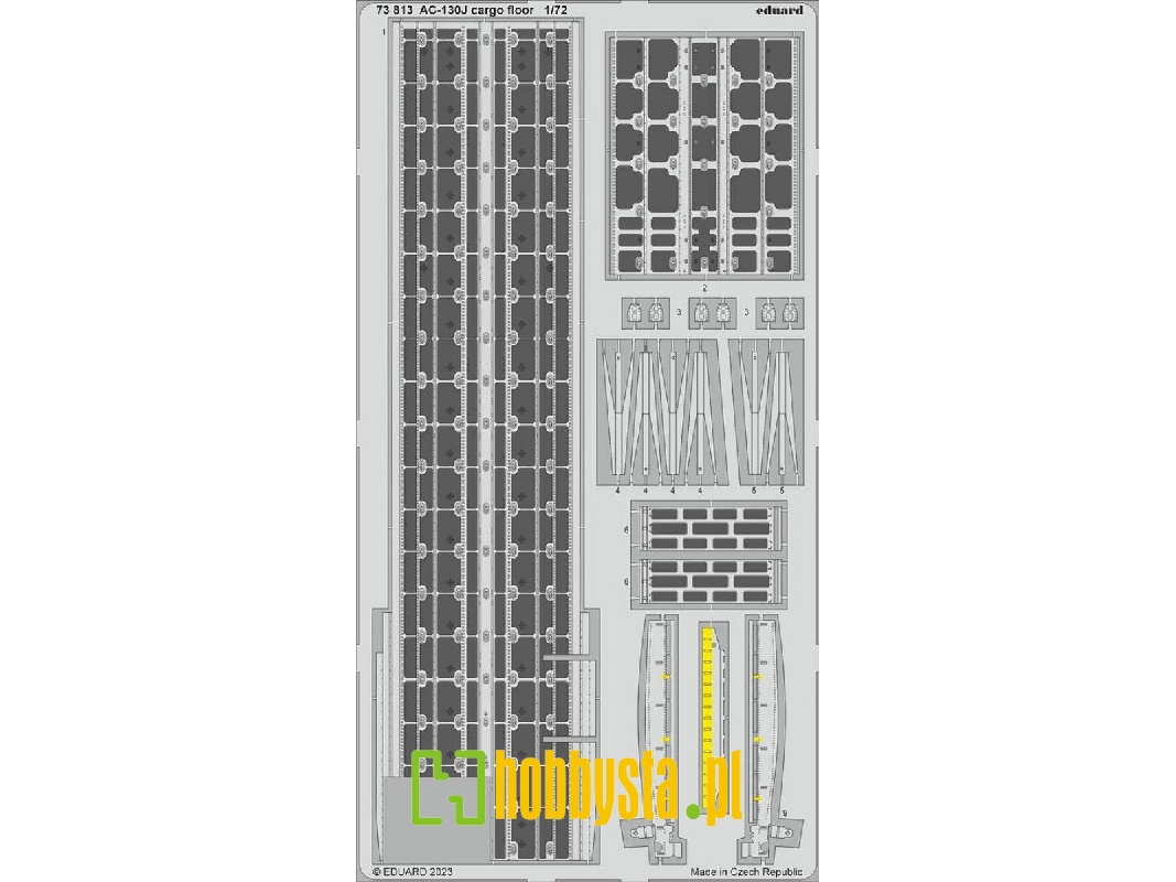 AC-130J cargo floor 1/72 - ZVEZDA - image 1