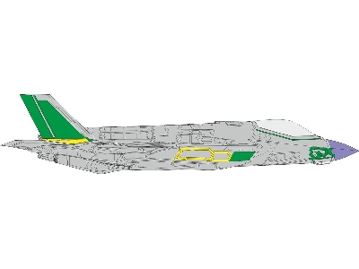 F-35A RAM panels early 1/72 - TAMIYA - image 1