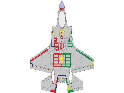 F-35A RAM panels early 1/72 - TAMIYA - image 2