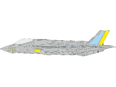 F-35A RAM panels late 1/72 - TAMIYA - image 1