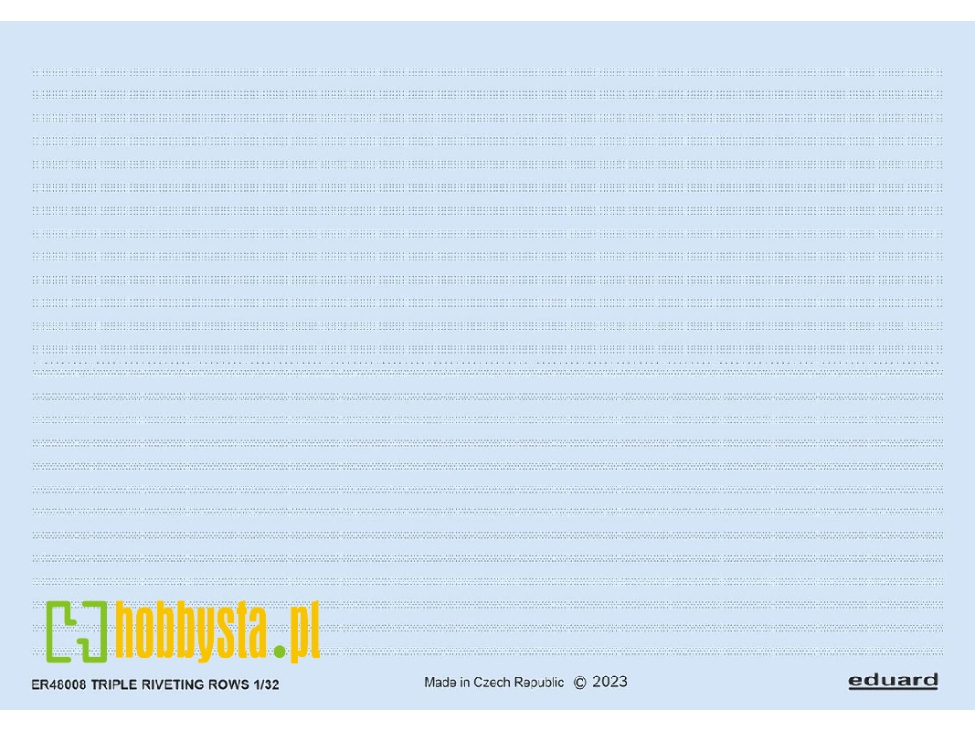 Triple riveting rows 1/48 - image 1