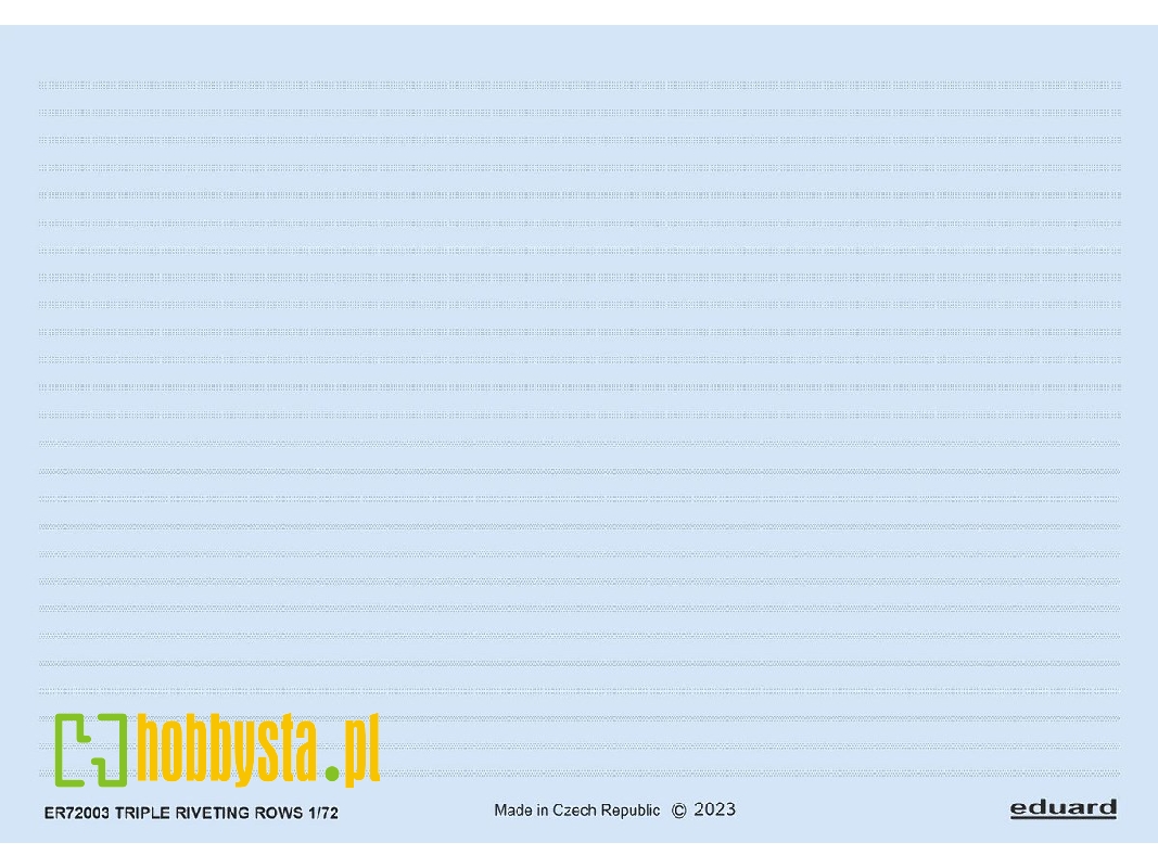 Triple riveting rows 1/72 - image 1