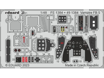 Vampire FB.5 1/48 - AIRFIX - image 1